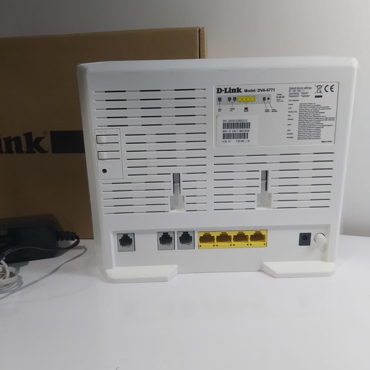 مودم دی لینک مدل D-LINK VDSL DVA-6771 - Image 2