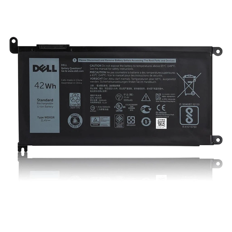 باتری لپ تاپ دل Dell WDX0R | لیتیوم یونی 3 سلولی