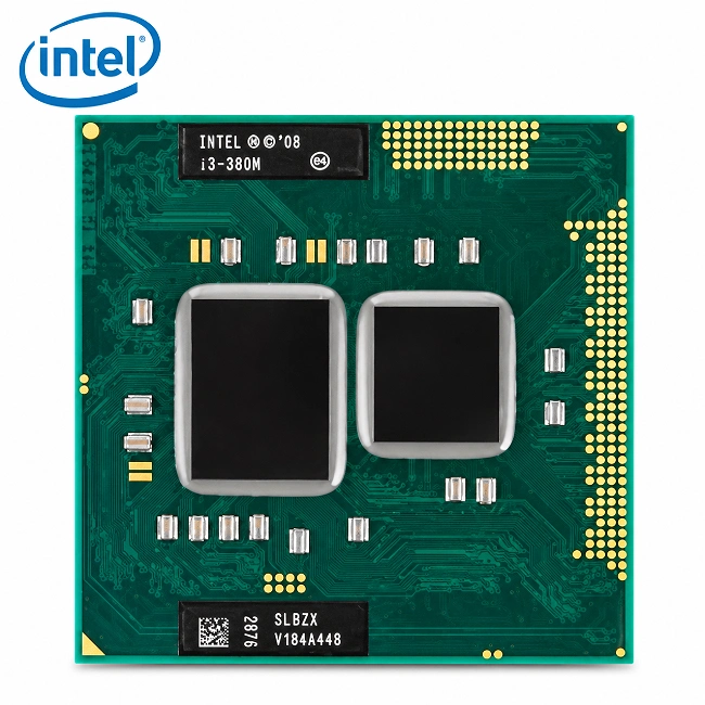 سی پی یو Intel سری Arrandale مدل Core i3-380M کد SLBZX لپتاپ